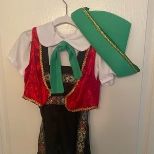 Pinocchio costume, boys size small (4-6).